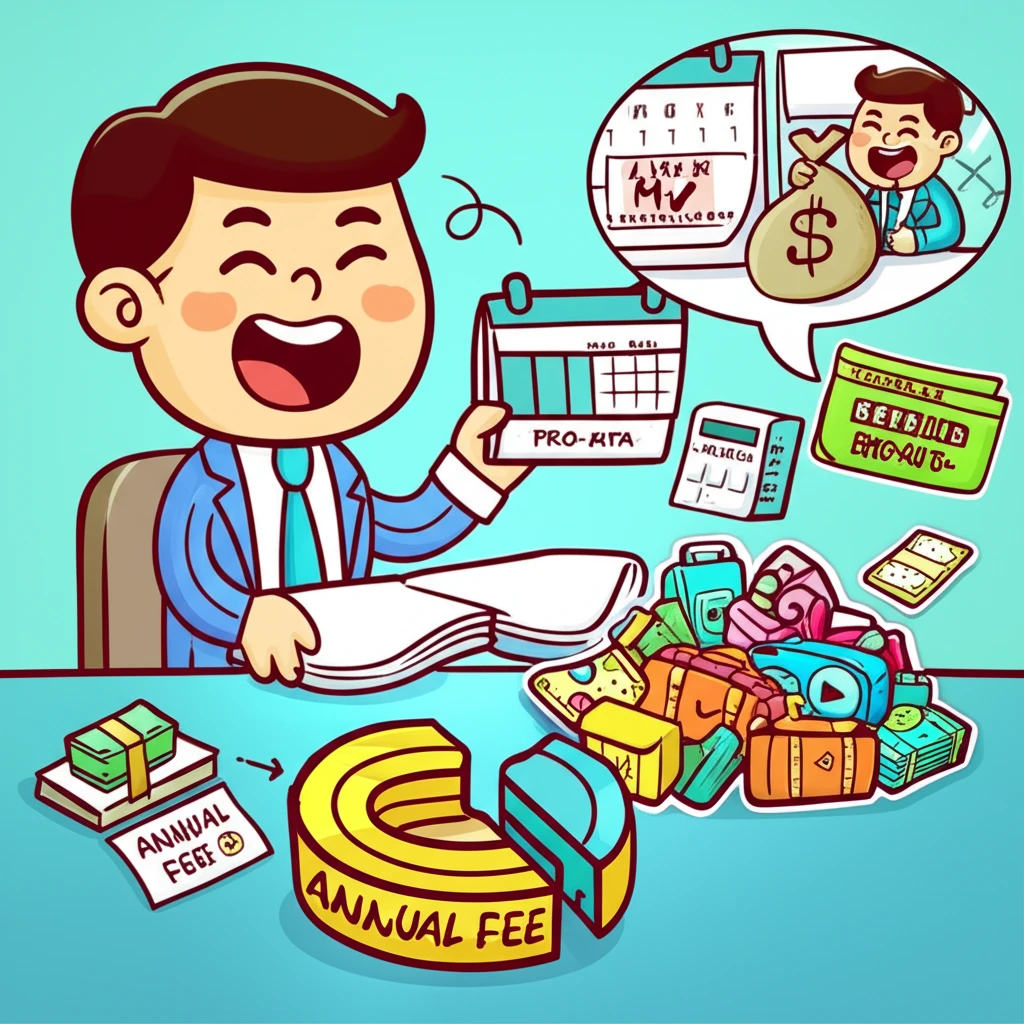 모두의 카드 연회비 일할 계산법 및 ..