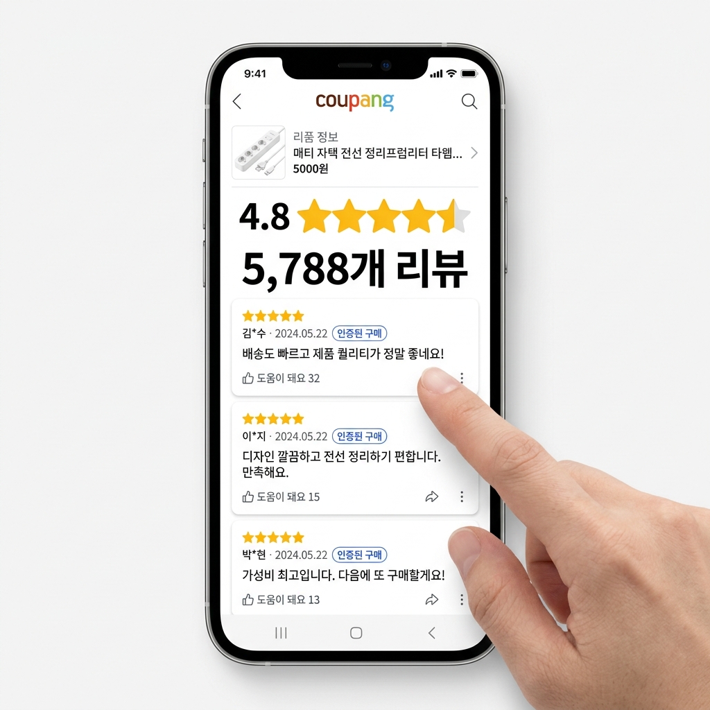 멀티탭 고르는법 실제 구매 리뷰