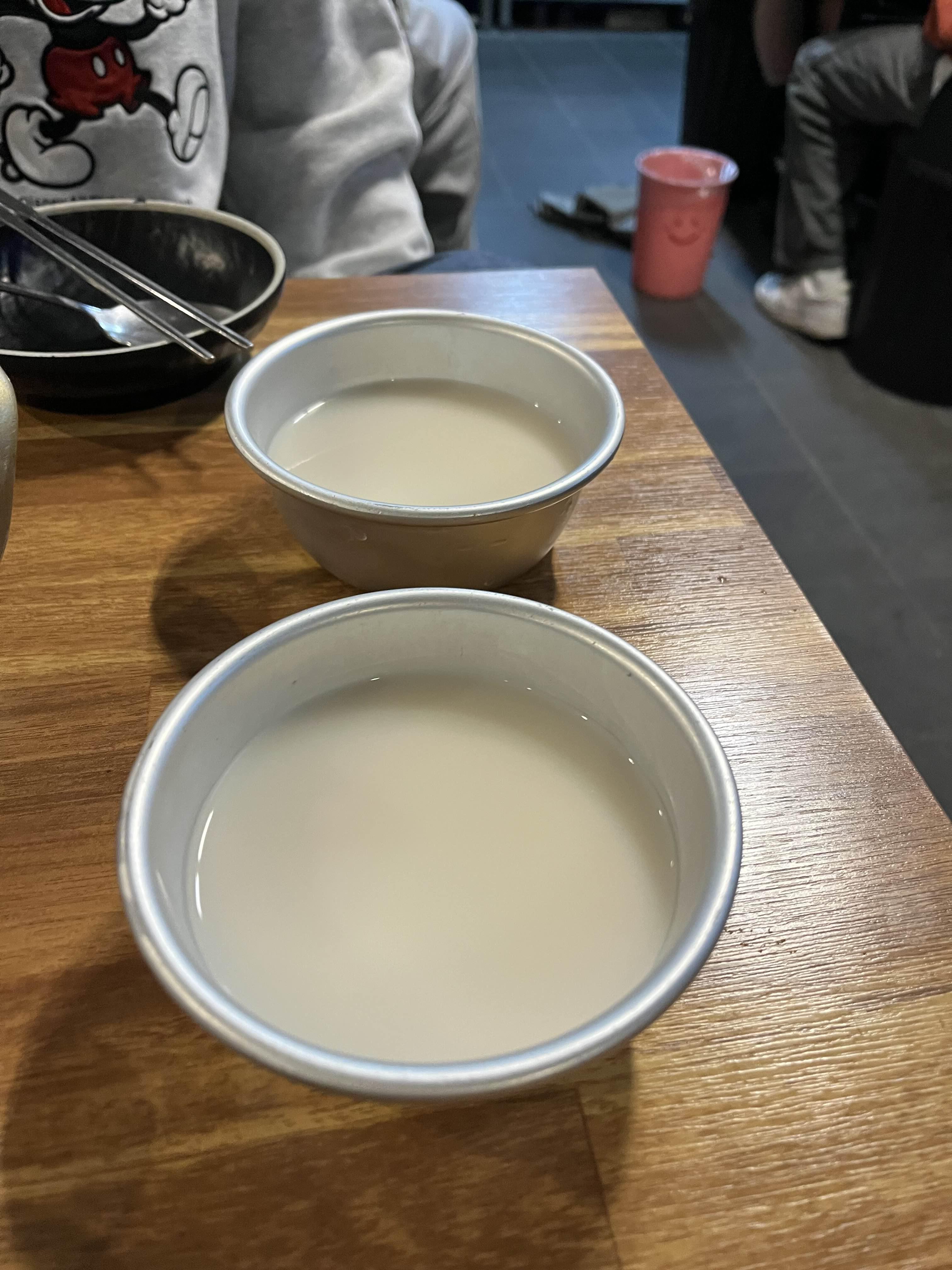 한양빈대떡에서 마시는 장수막걸리