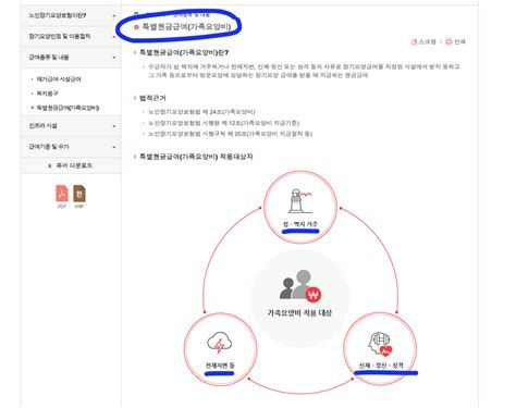 가족 요양비