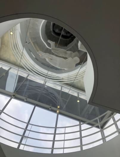 이이남 작품 승천하고 있는 예수