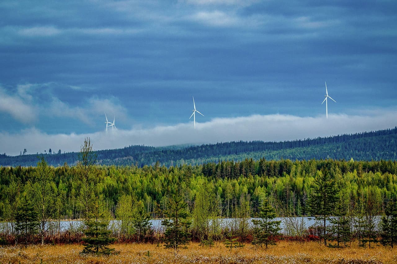 농업 및 농촌 지역에서의 풍력 발전 활용 사례