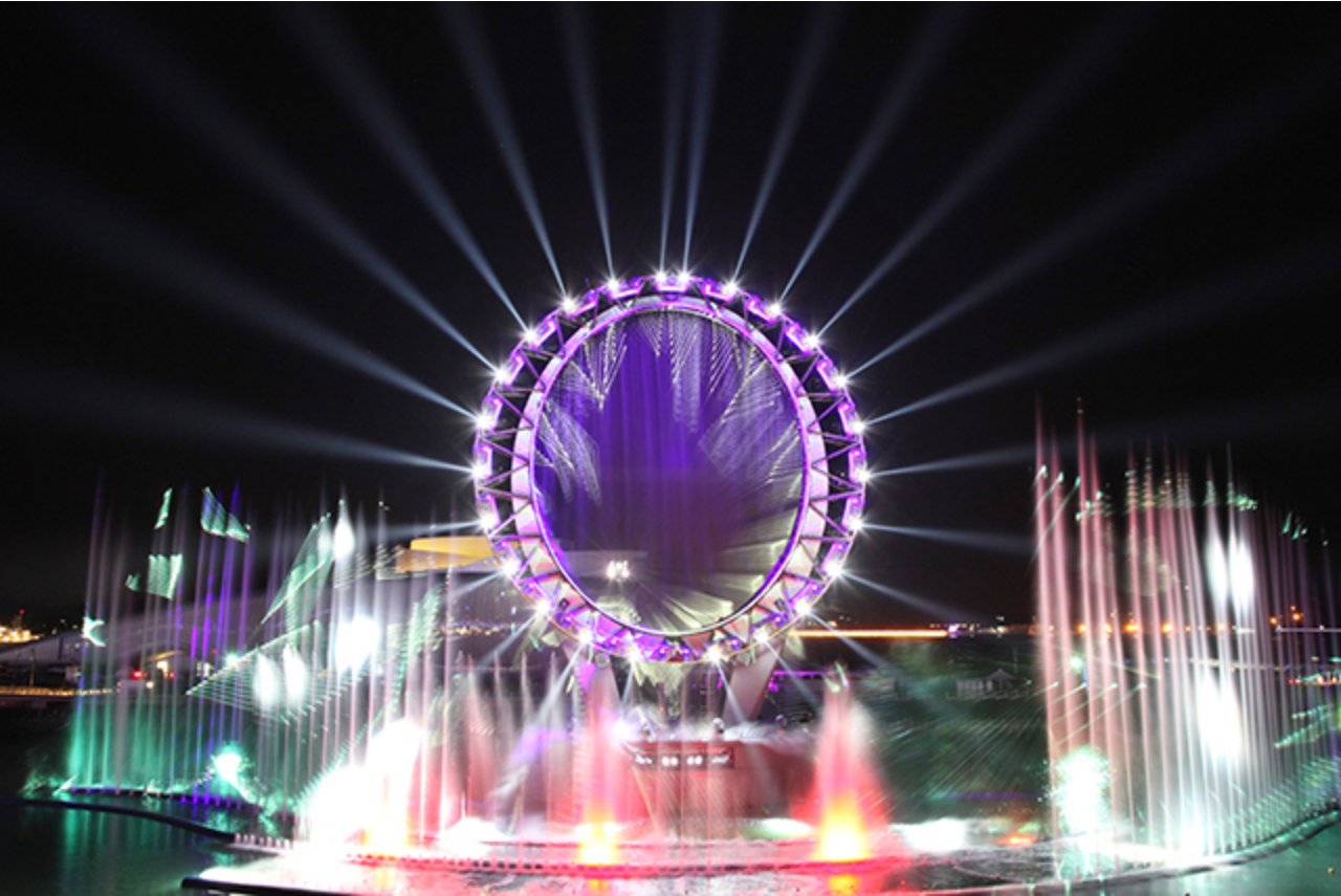 여수 빅오쇼 전경