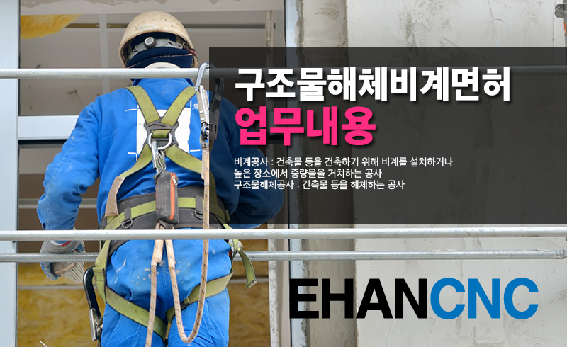 구조물해체비계면허