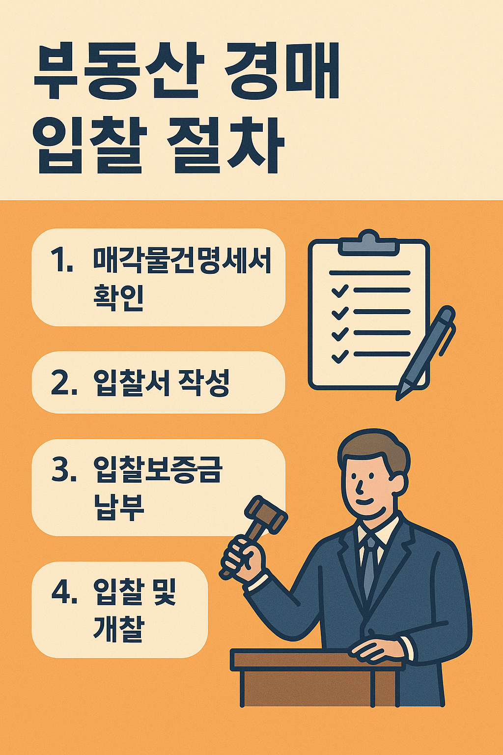 경매 입찰 전 준비해야 할 것들