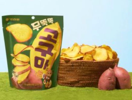 칼로리 낮은 과자
무뚝뚝 고구마
