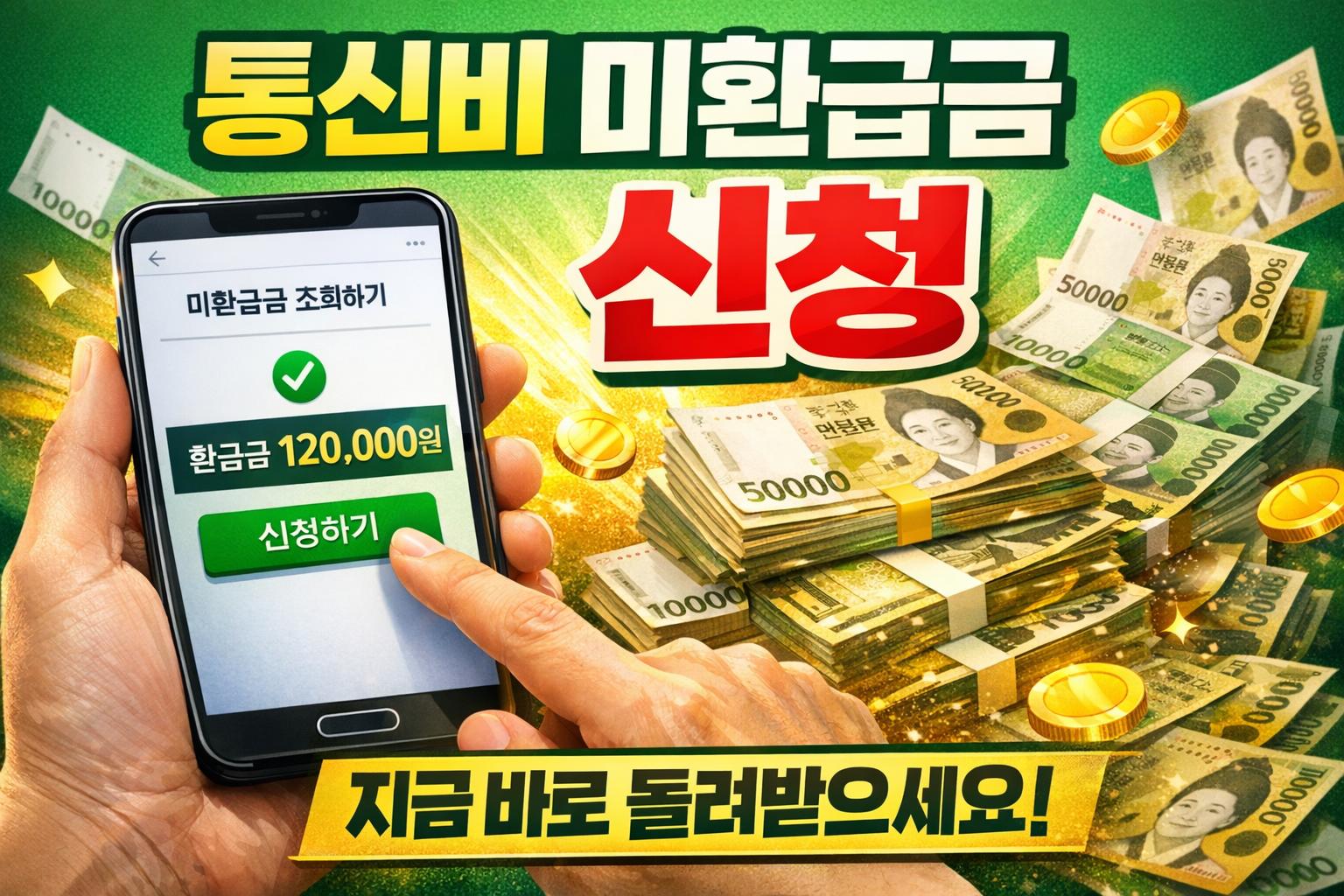 통신비 미환급금 조회 및 신청하는 방법과 주의사항