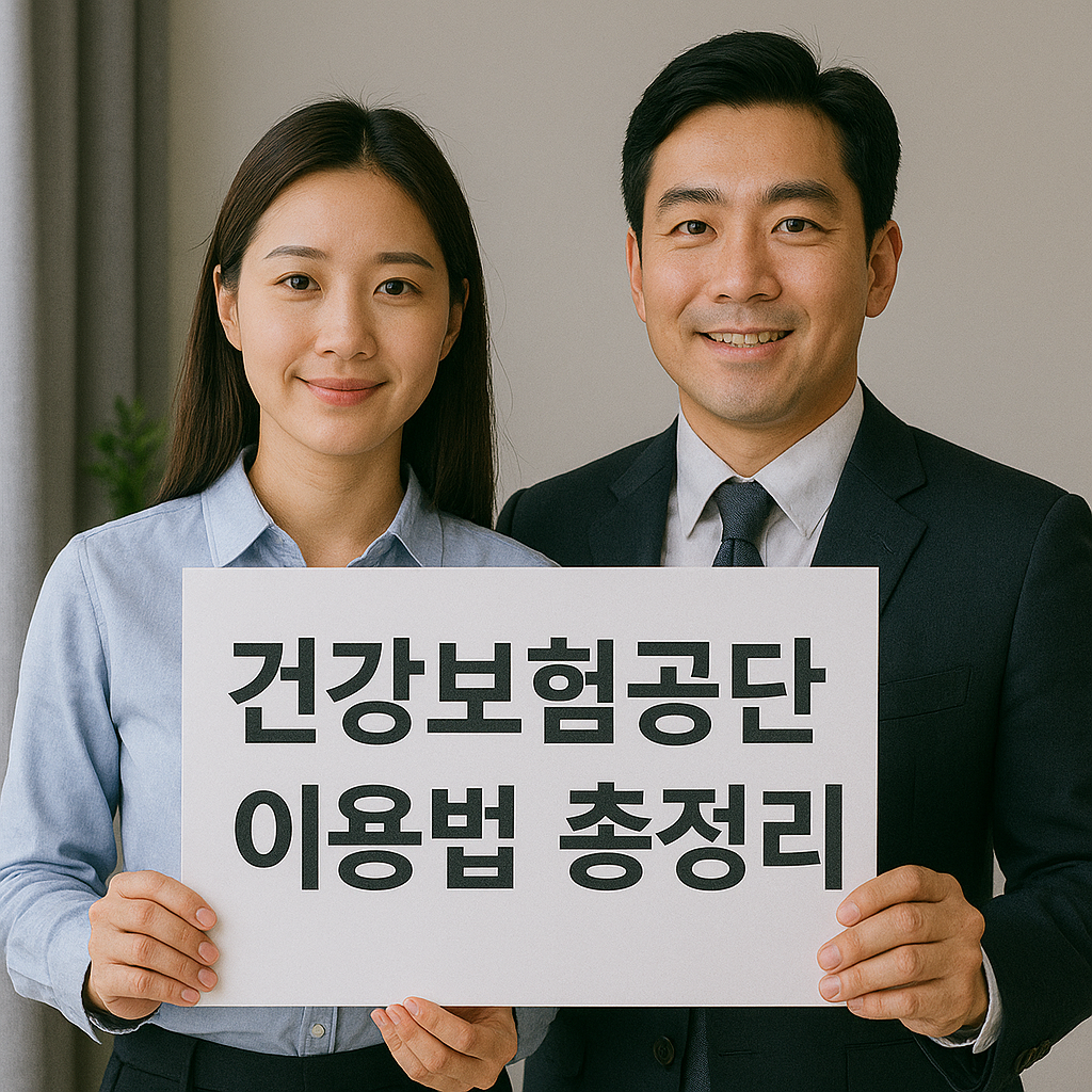 “건강보험공단 이용법 총정리”