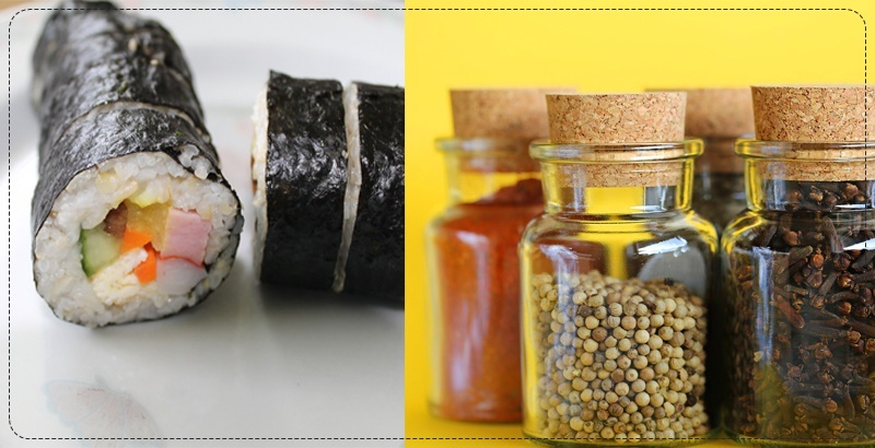 김밥과 조미료