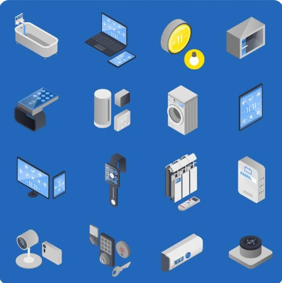 가전 제품들