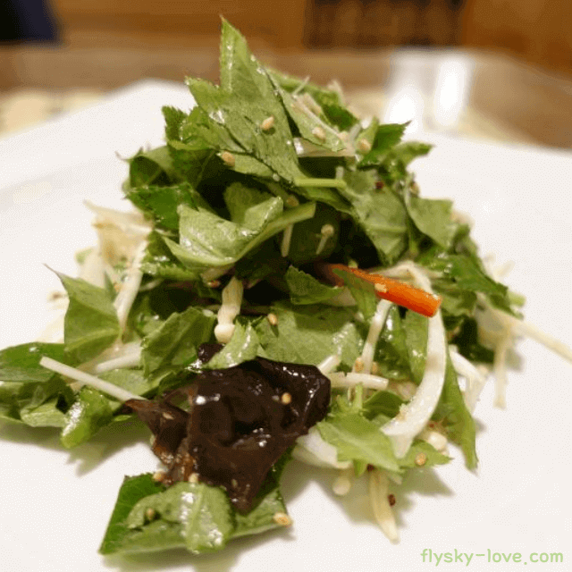 신선초를 활용한 샐러드