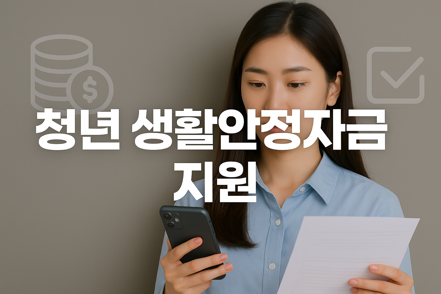 청년 생활안정자금 지원 총정리