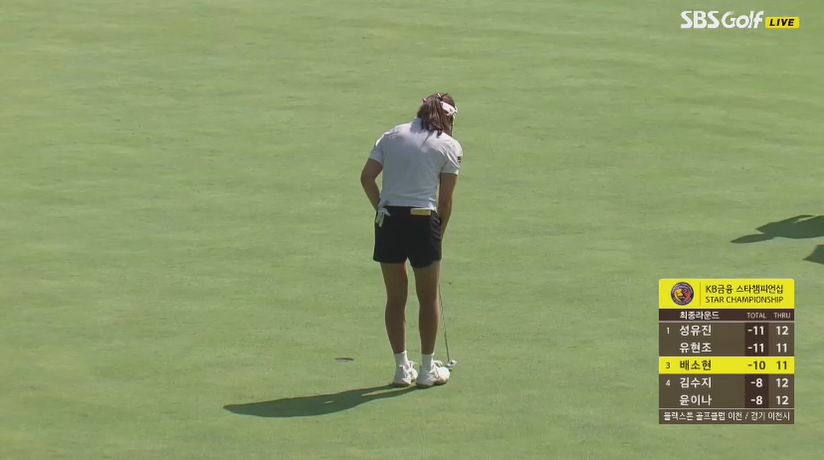 KB금융 스타챔피언십 우승 경기결과