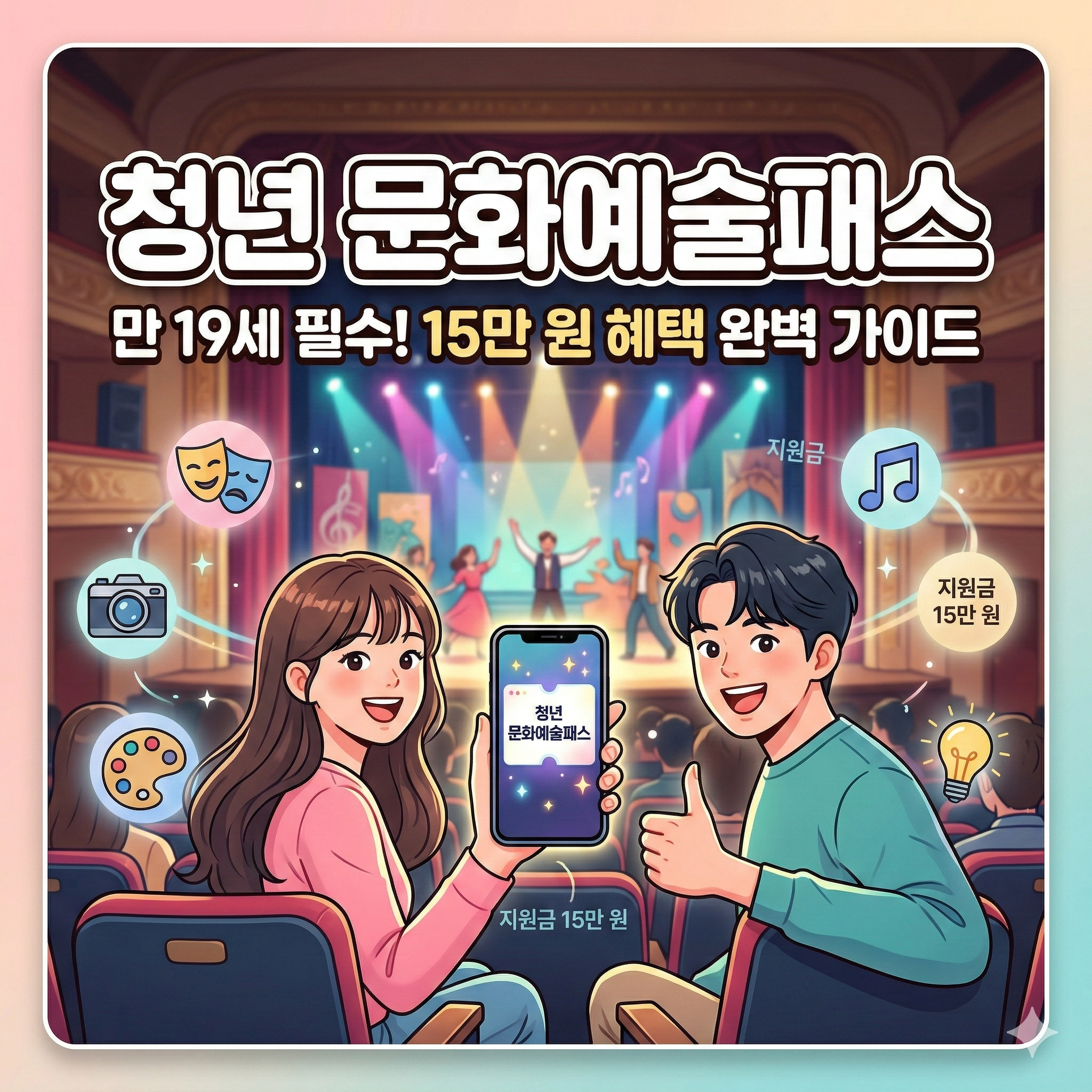 청년 문화예술패스 신청 방법 및 사용처 혜택 완벽 가이드