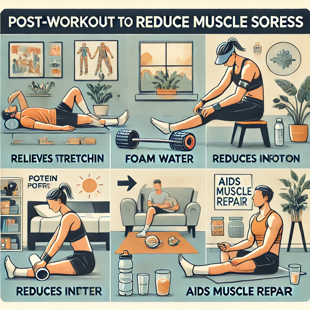 운동 후 근육통 완화