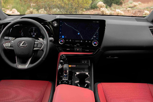 2024년 렉서스 NX 하이브리드 내부디자인