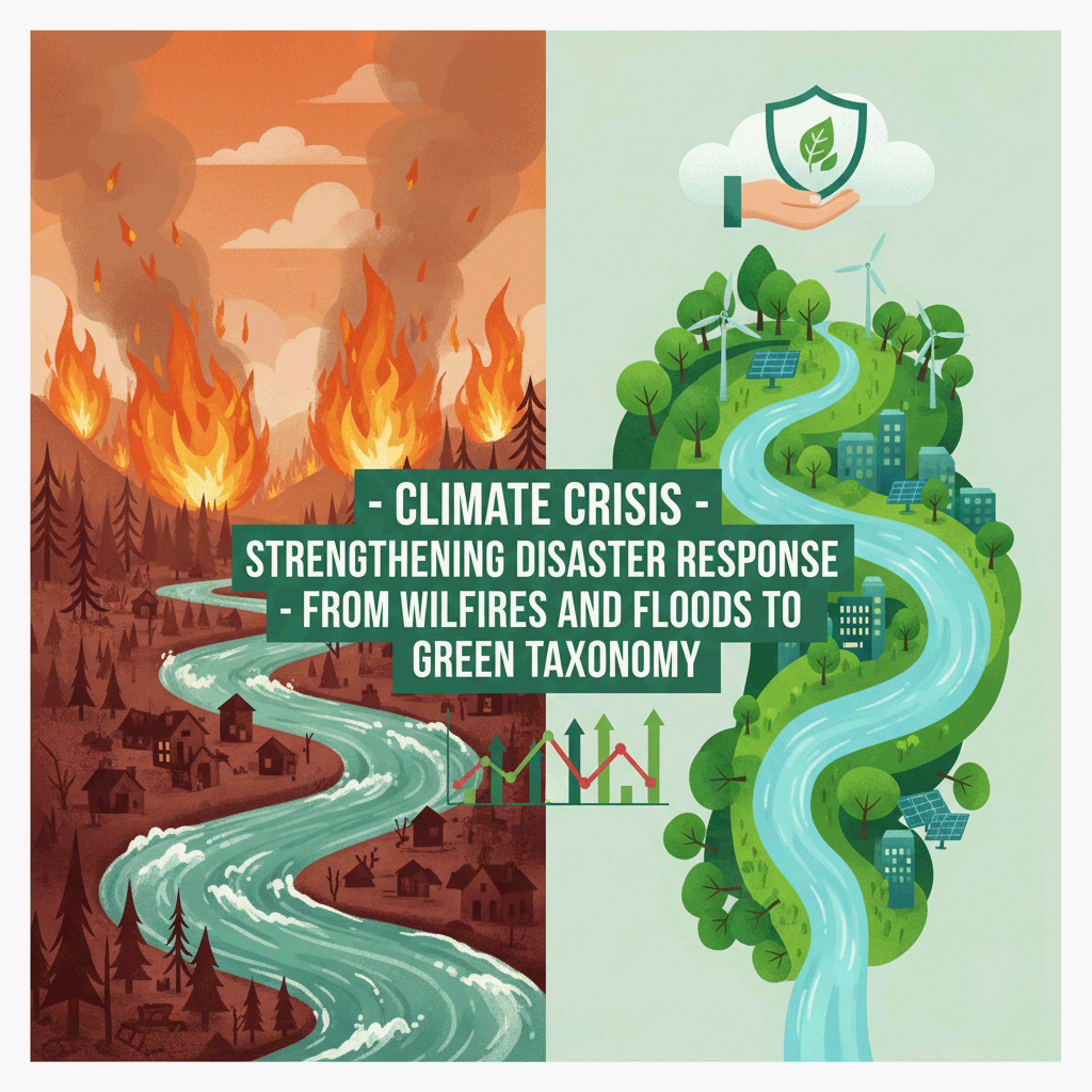 기후위기&middot;재난 대응 강화 - 산불&middot;홍수부터 그린택소노미까지