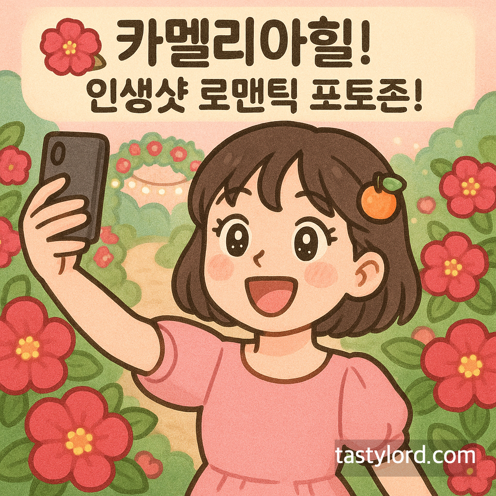 카멜리아힐: 사계절 로맨틱 포토존