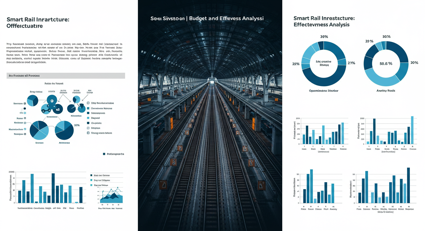 스마트 철도 인프라, 예산과 효과 분석