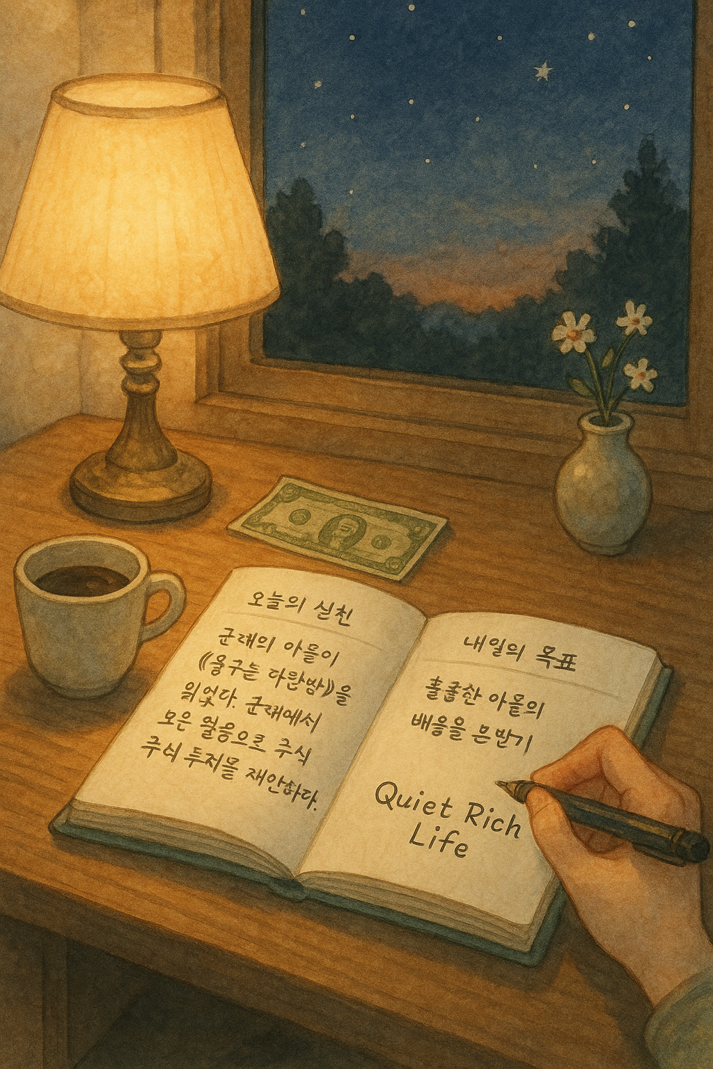 달러와 주식, 그리고 엄마를 위한 월급