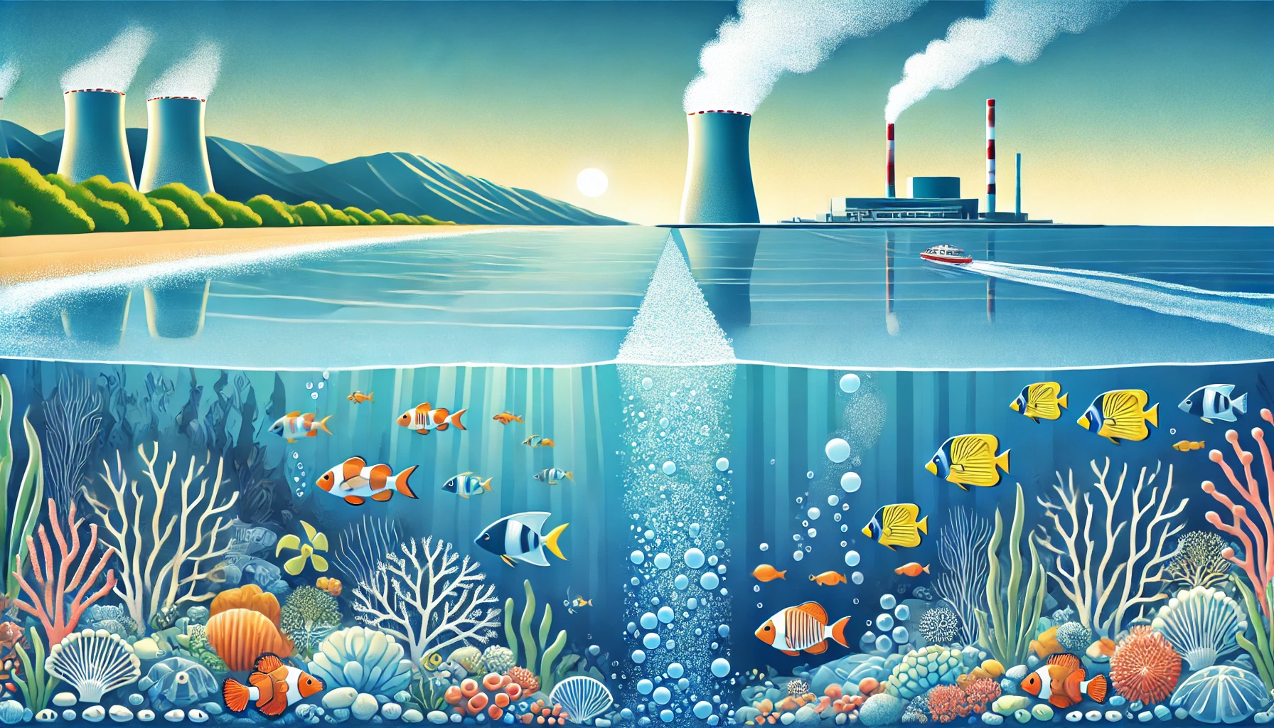 히로시마 원전수 방류와 해양 오염