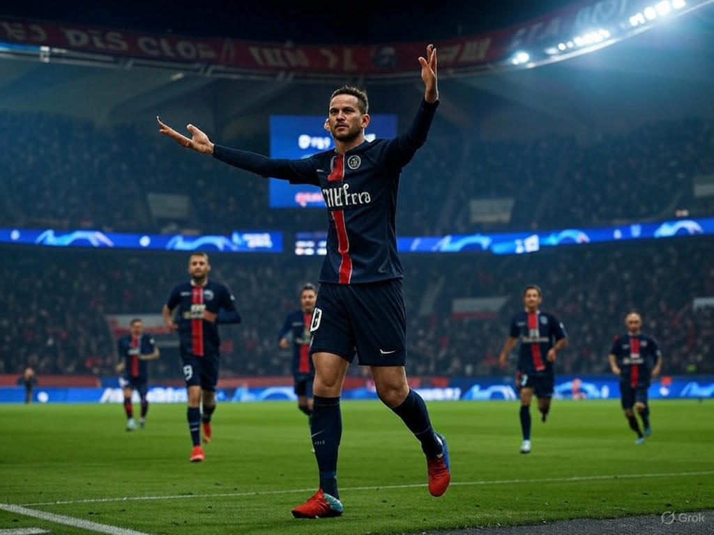 PSG vs 아스날 챔피언스리그 하이라이트 2025