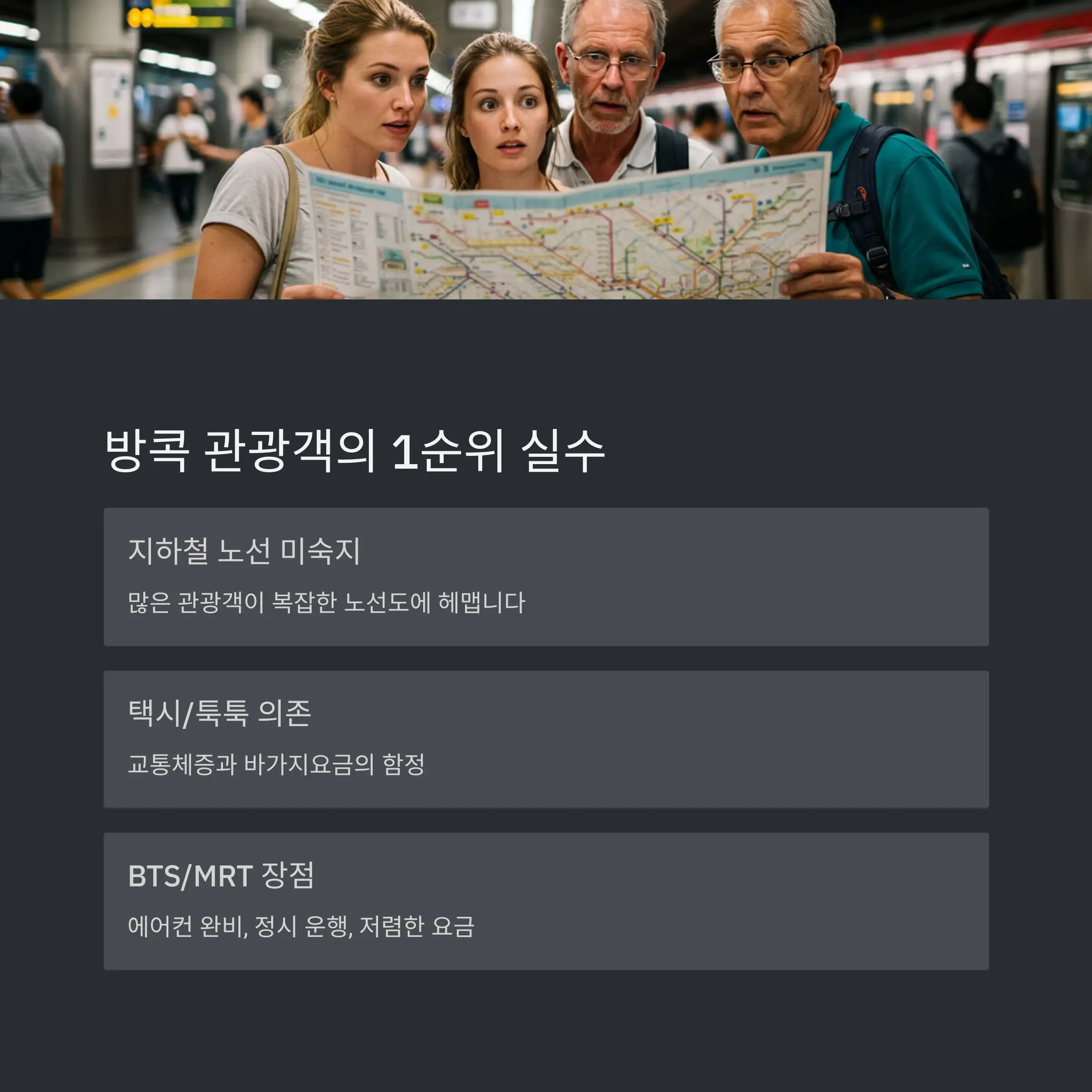 방콕 MRT (지하철) 노선 개요