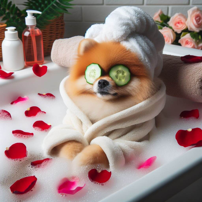 알로페시아 포메라니안 치료 스파