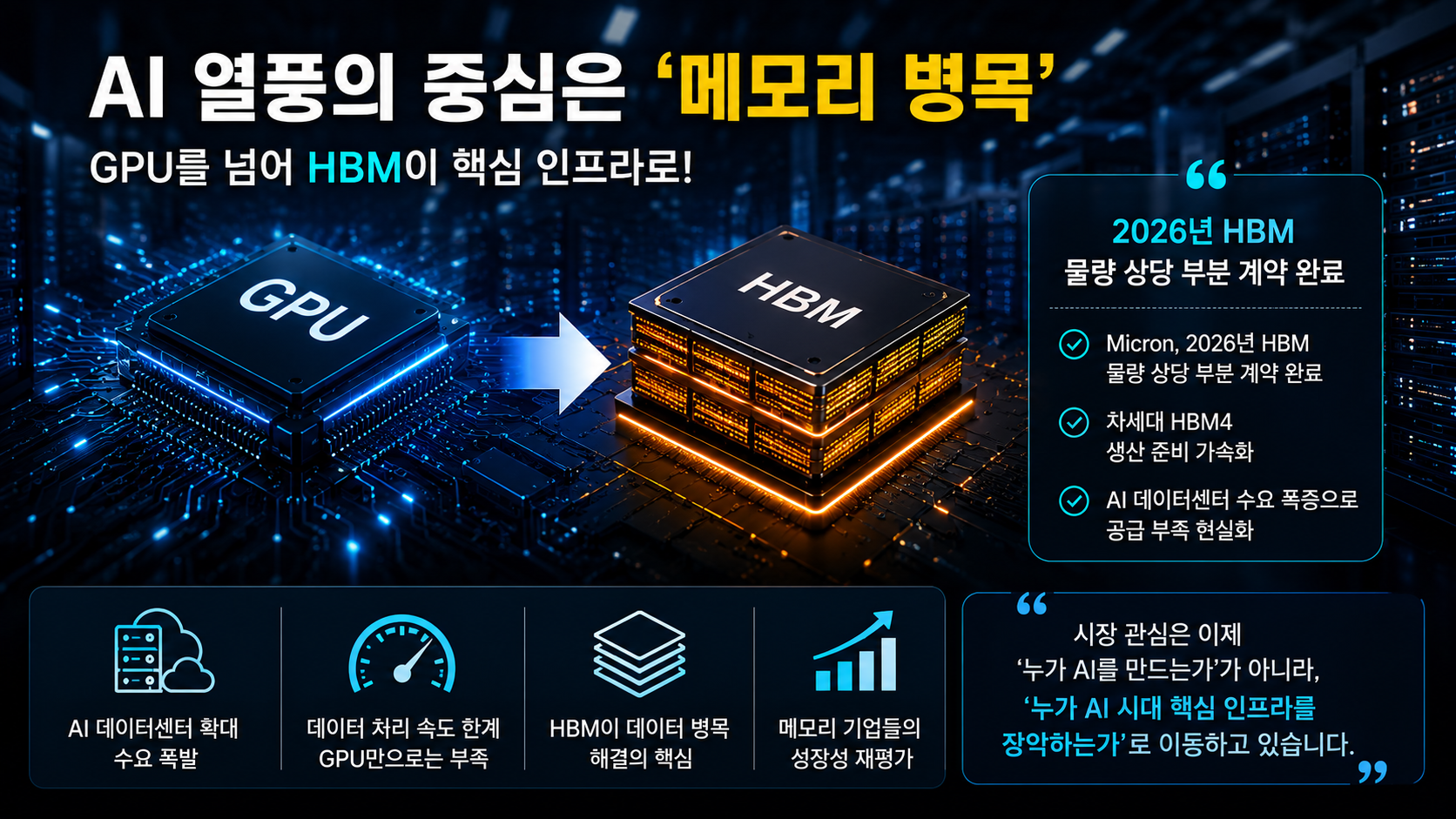 HBM memory bottleneck