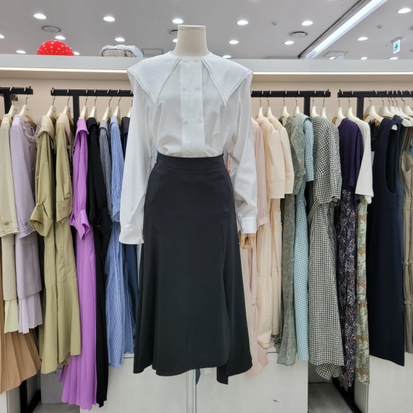 온앤온 절개 언발란스 가을 스커트 jw1as738 66