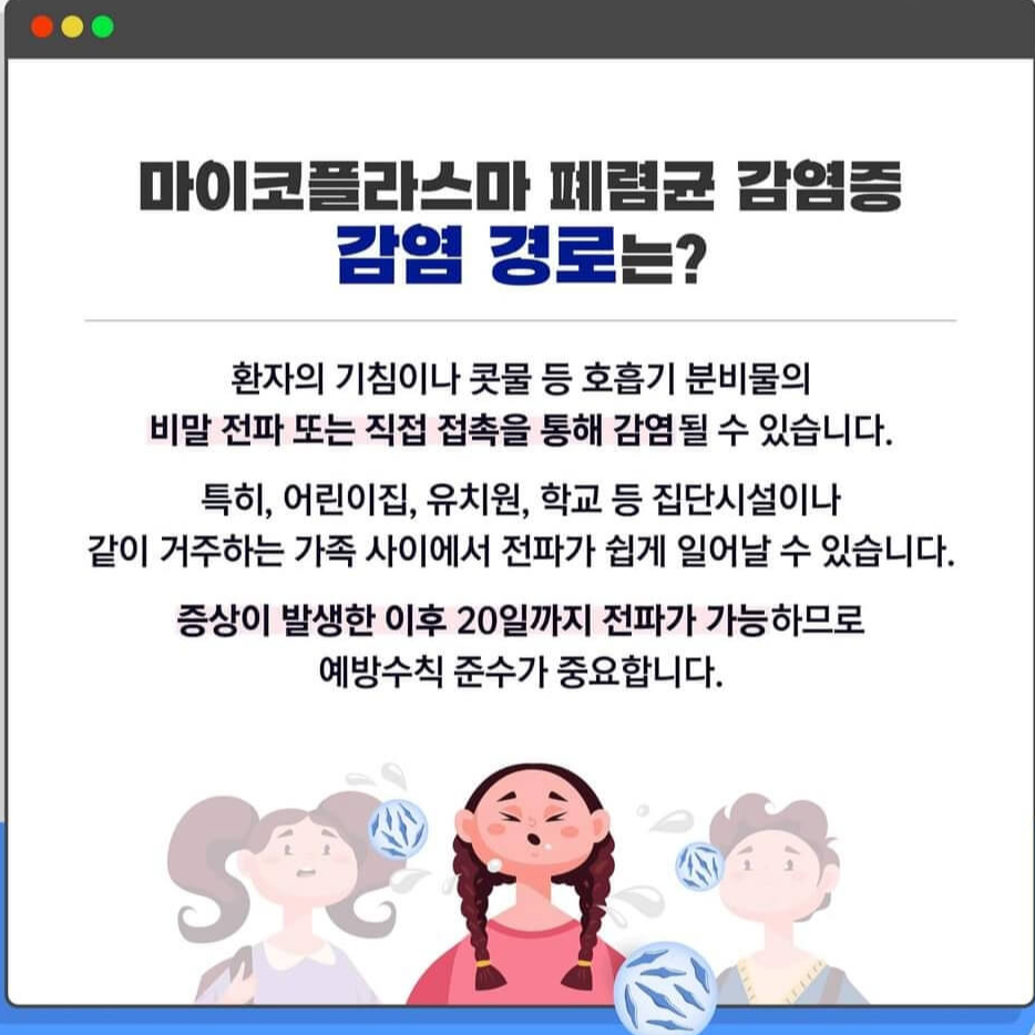 마이코플라스마 폐렴균 감염증