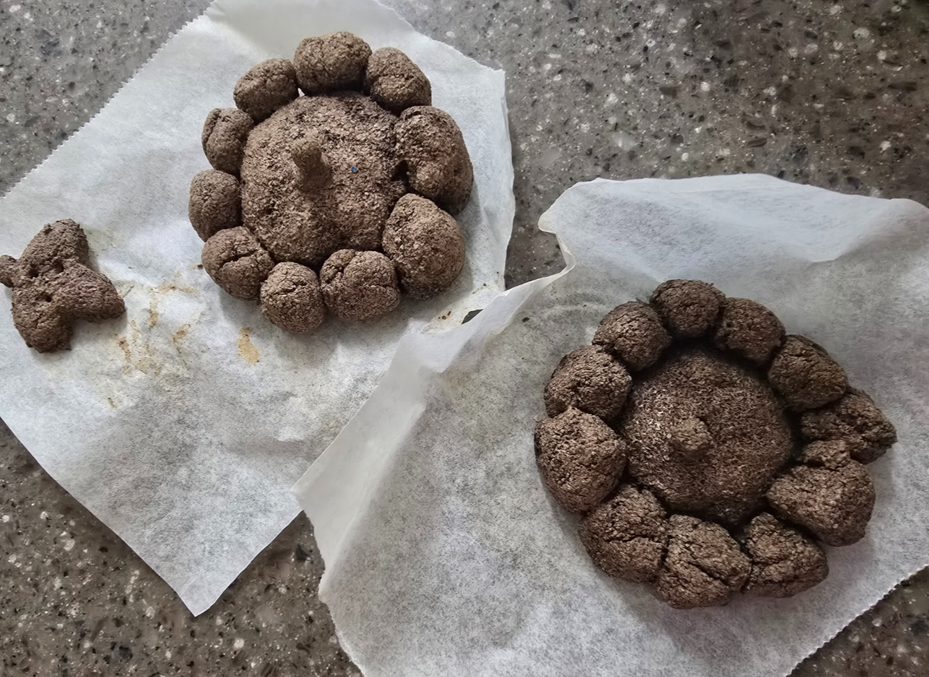 커피가루 클레이로 만든 작품