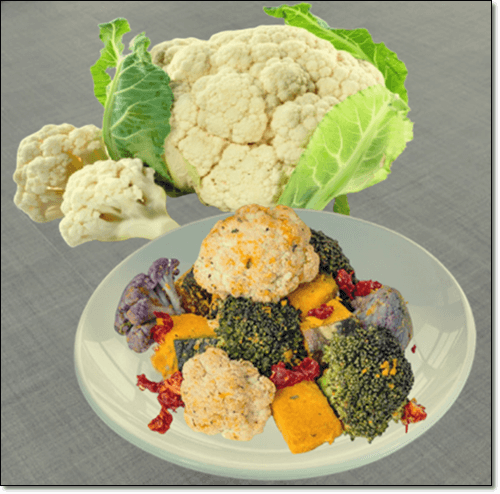 컬리플라워 음식