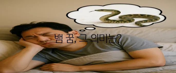 뱀 꿈 해석 – 과연 길몽일까 아니면 흉몽일까?