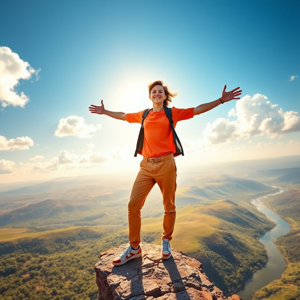 실패를 두려워 하지 않고 나아가려는 모습, 진취적인 분위기