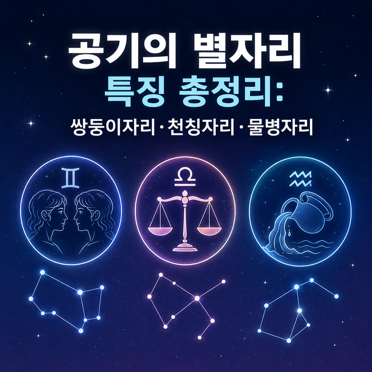 공기의 별자리