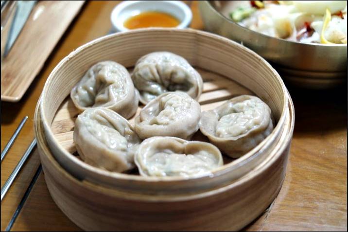 황포냉면 만두