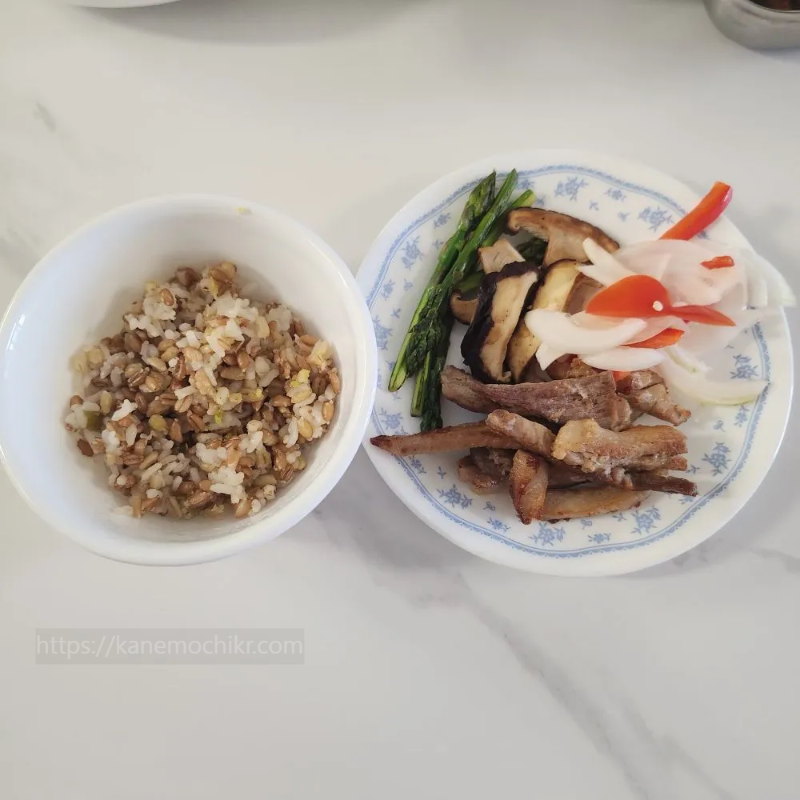 다이어트아침식단-잡곡밥