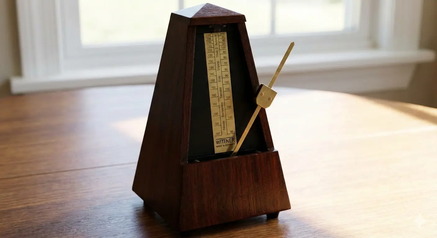 정확한 템포 유지를 도와주는 메트로놈과 색소폰 연습 환경