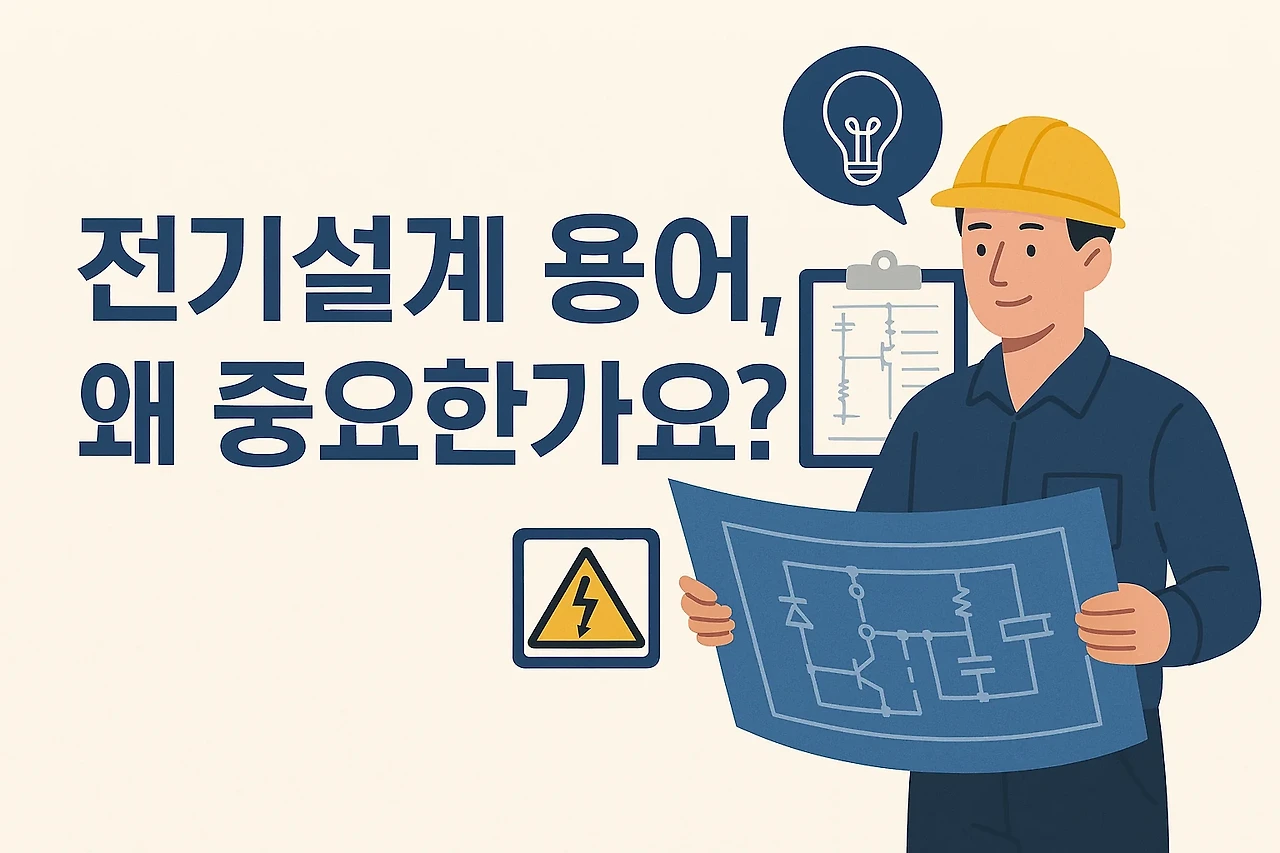 전기설계 용어, 왜 중요한가요?