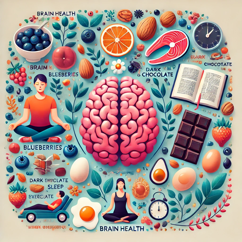 뇌 건강을 위한 식단과 생활 습관: 기억력과 집중력을 높이는 방법