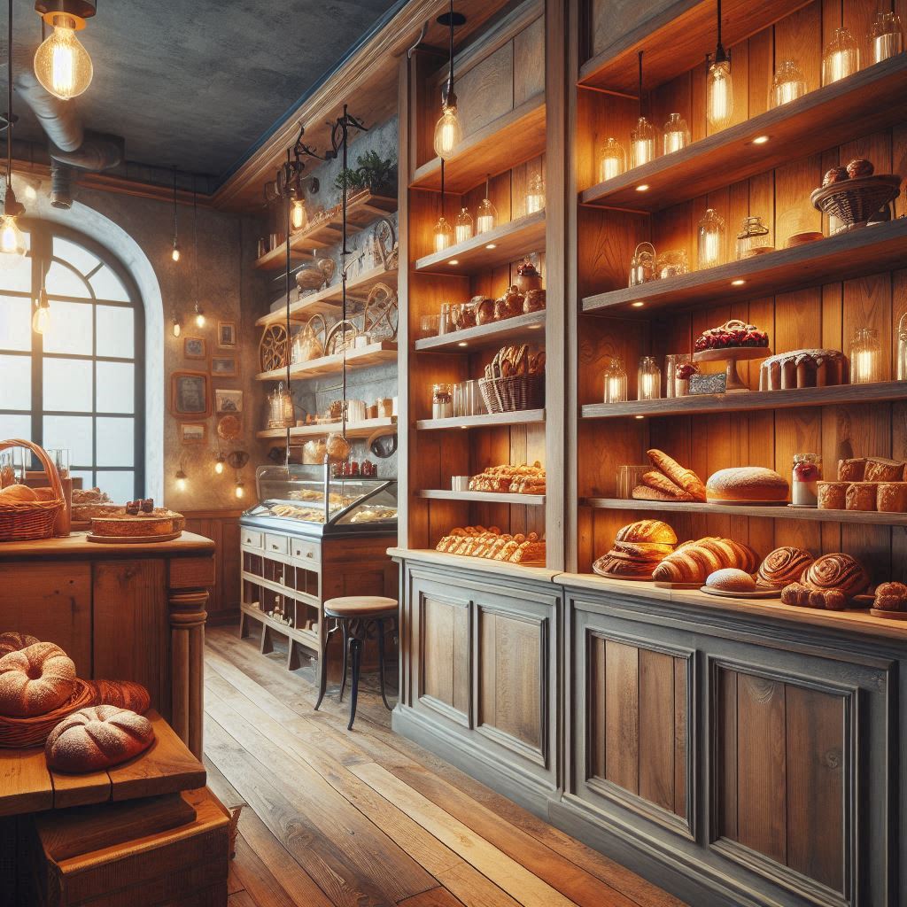 베이커리 배경