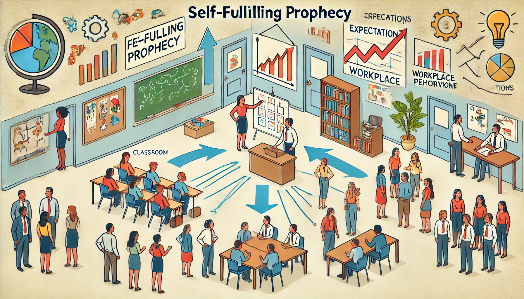 자기 충족 예언 (Self-Fulfilling Prophecy): 자기 충족 예언의 사회적 영향