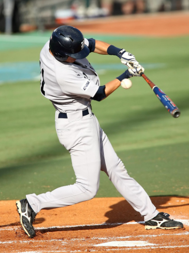 스윙 하는 타자의 모습