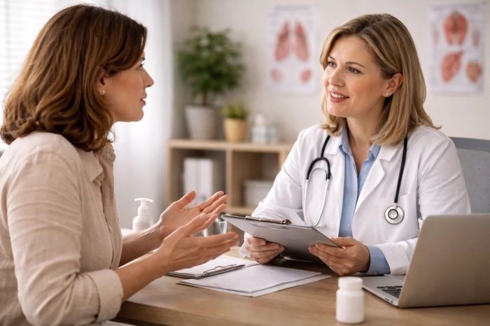 마른기침이 나는 이유