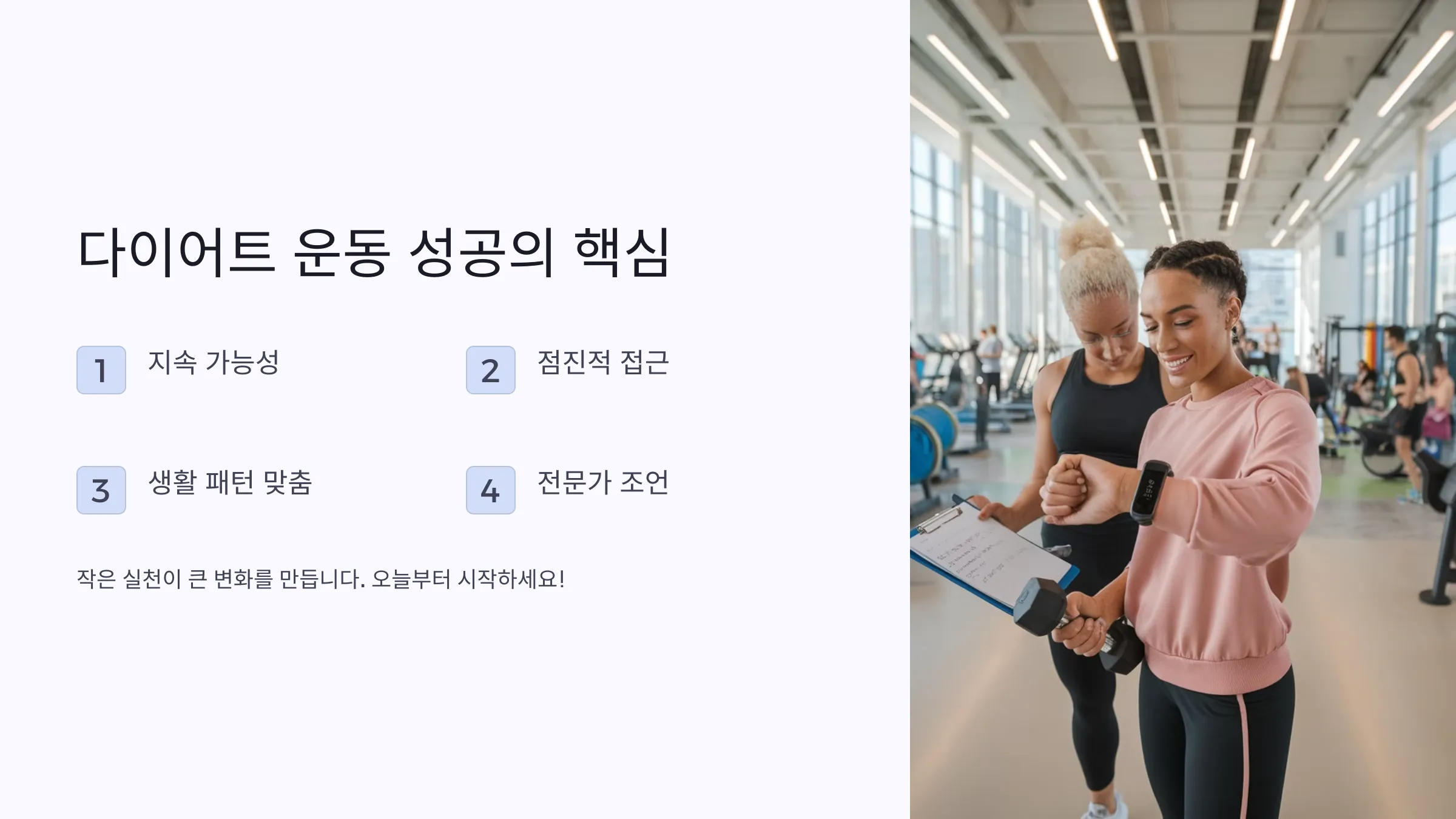 다이어트 운동, 유산소 운동, 근력 운동, 다이어트 식단