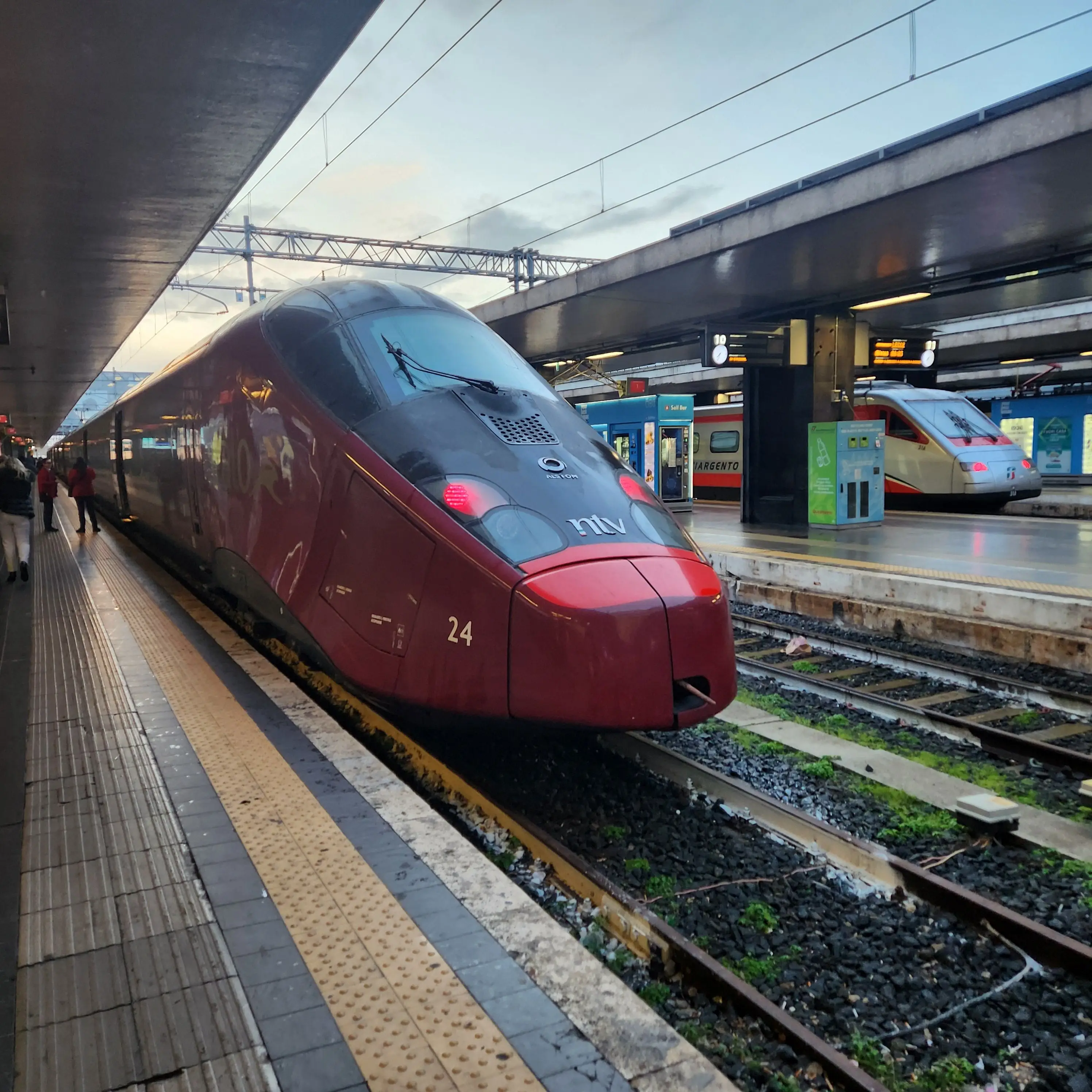 이탈리아-고속열차-이탈로-정면-모습