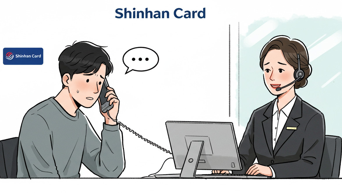 신한카드-상담원-연결