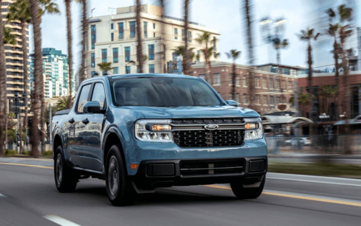 포드매버릭하이브리드_주행모습