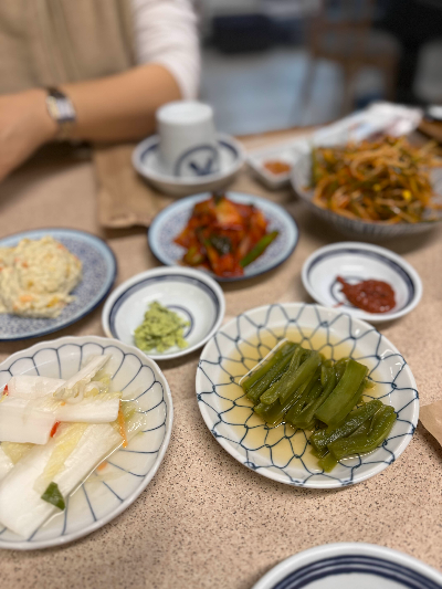 옥봉갈비 밑반찬